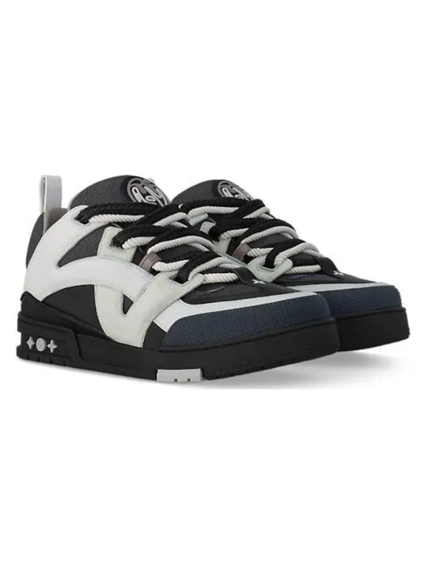 Кроссовки lv skate sneakers 'black white' Louis Vuitton — изображение 2 из 4