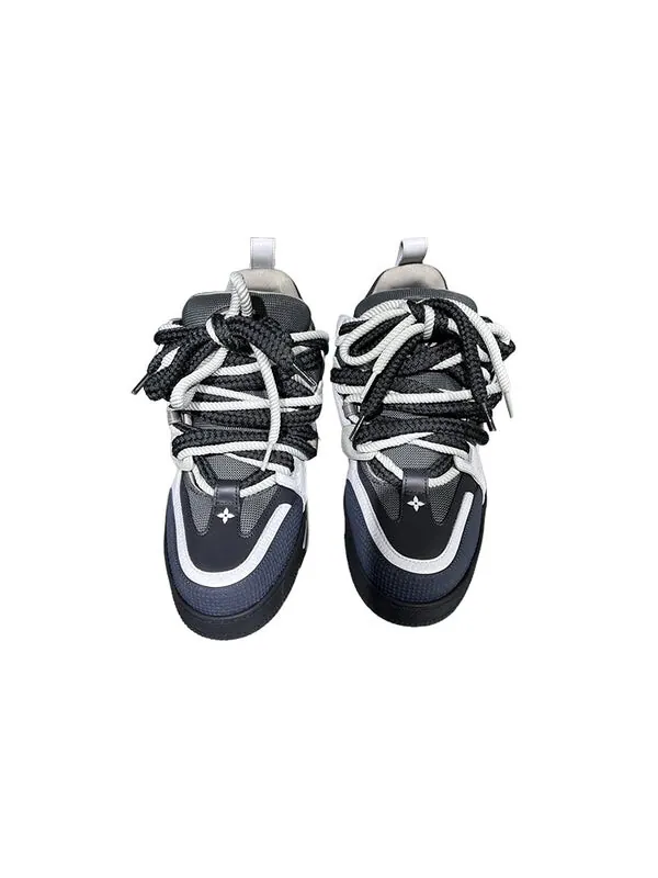 Кроссовки skate sneakers 'grey black' Louis Vuitton — изображение 3 из 3, серый/черный/белый