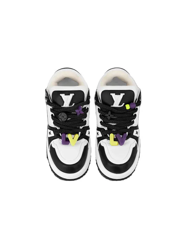 Кроссовки lv trainer maxi sneakers 'black' Louis Vuitton — изображение 3 из 4