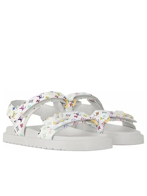 Сандалии x takashi murakami sunset Louis Vuitton — изображение 1 из 2, белый