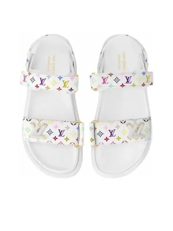 Сандалии x takashi murakami sunset Louis Vuitton — изображение 2 из 2, белый