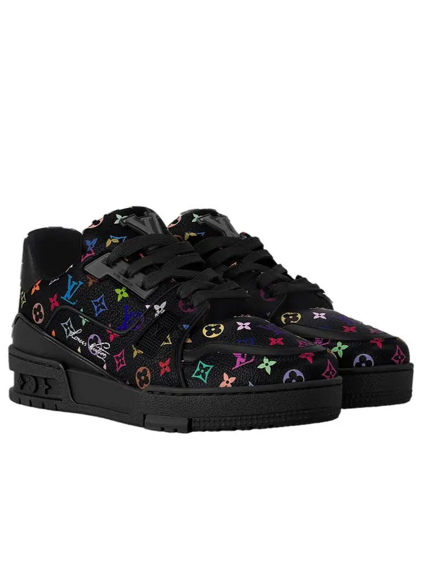 Кроссовки x takashi murakami lv skate Louis Vuitton — изображение 2 из 4, черный