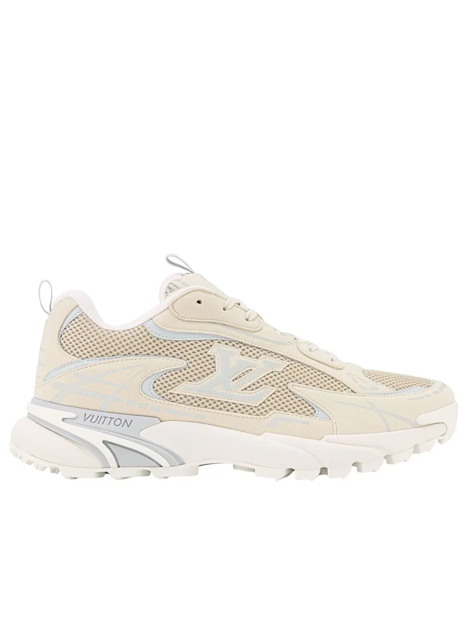 Мужские кроссовки с шнуровкой Tatic Runner LOUIS VUITTON — изображение 2 из 7, белый