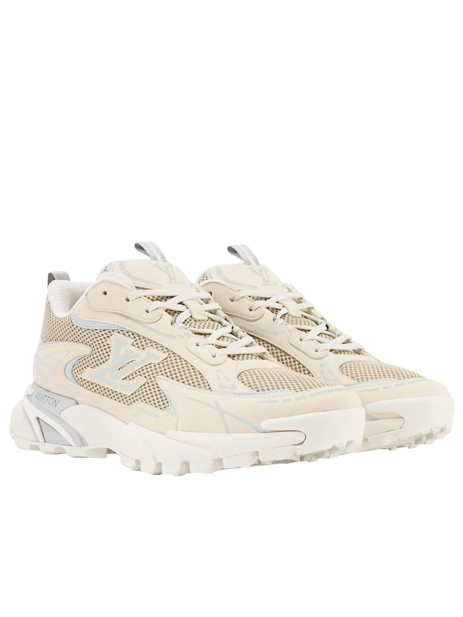 Мужские кроссовки с шнуровкой Tatic Runner LOUIS VUITTON — изображение 4 из 7, белый