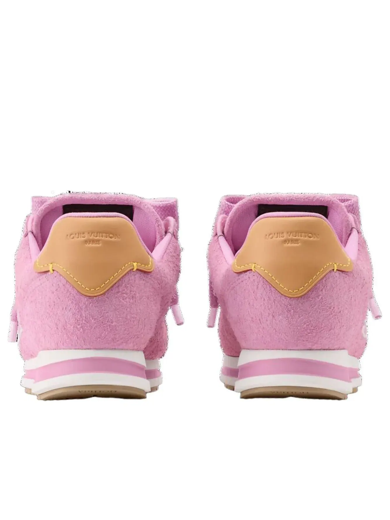 Кроссовки LOUIS VUITTON x J-hope 'LV Buttersoft Sneaker' 1AKDFC — изображение 4 из 6, розовый