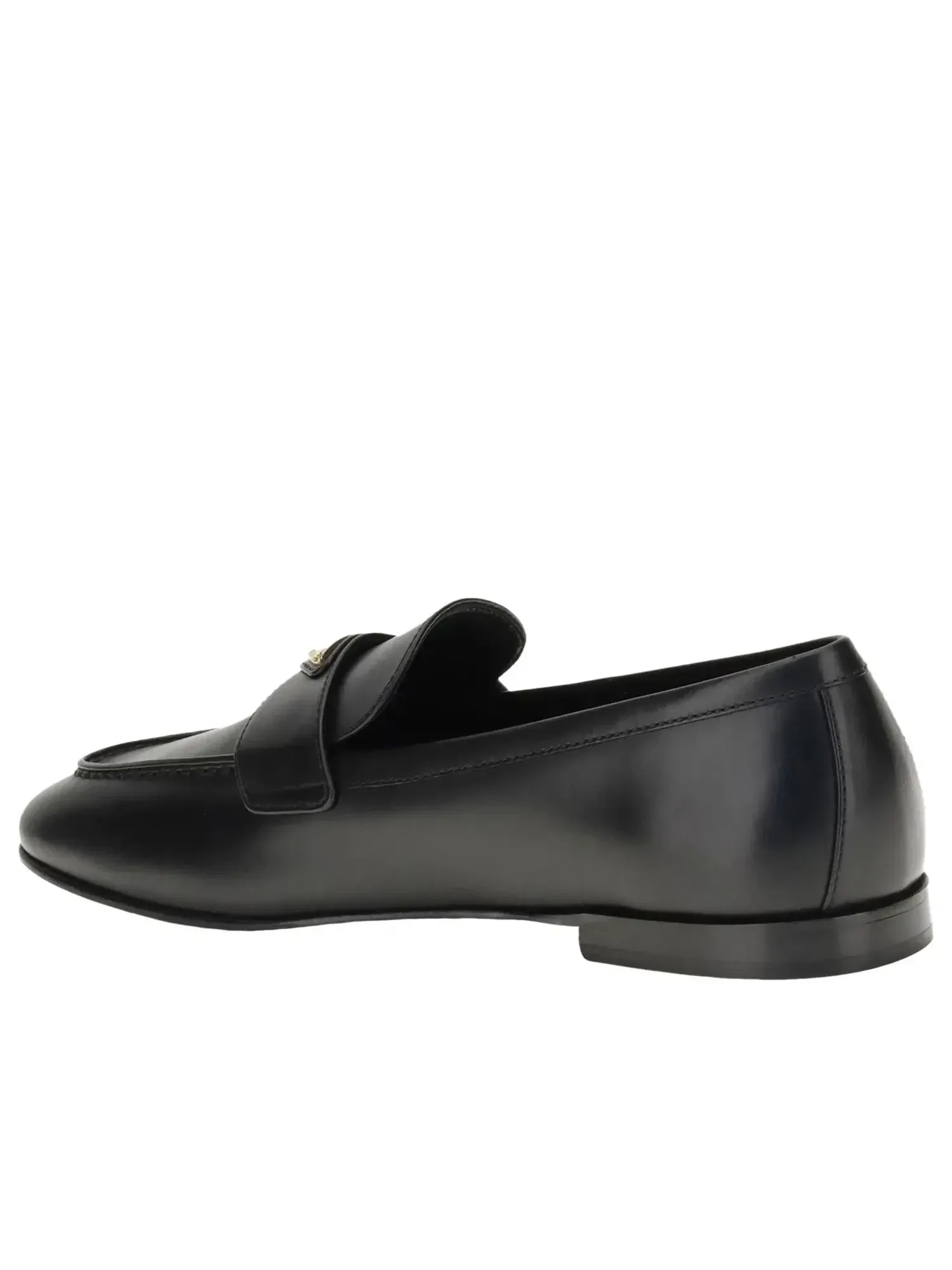 Лоферы PRADA FW25 с треугольным логотипом, черные, 1D147O-070-F0002 — изображение 3 из 5, черный