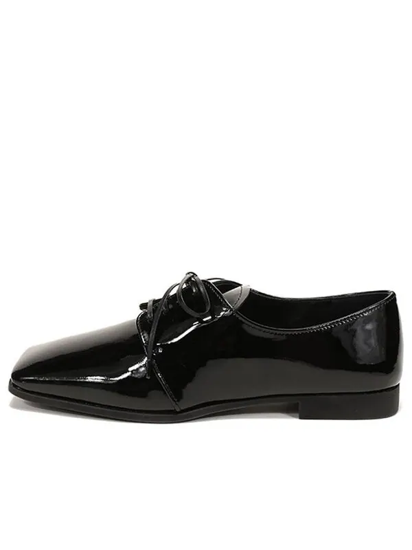 Кроссовки patent lace-up derby shoes 'black' Prada — изображение 1 из 4, черный