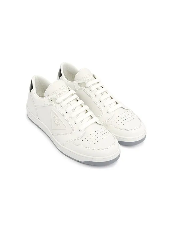 Кроссовки district leather sneakers 'white' Prada — изображение 3 из 4, белый