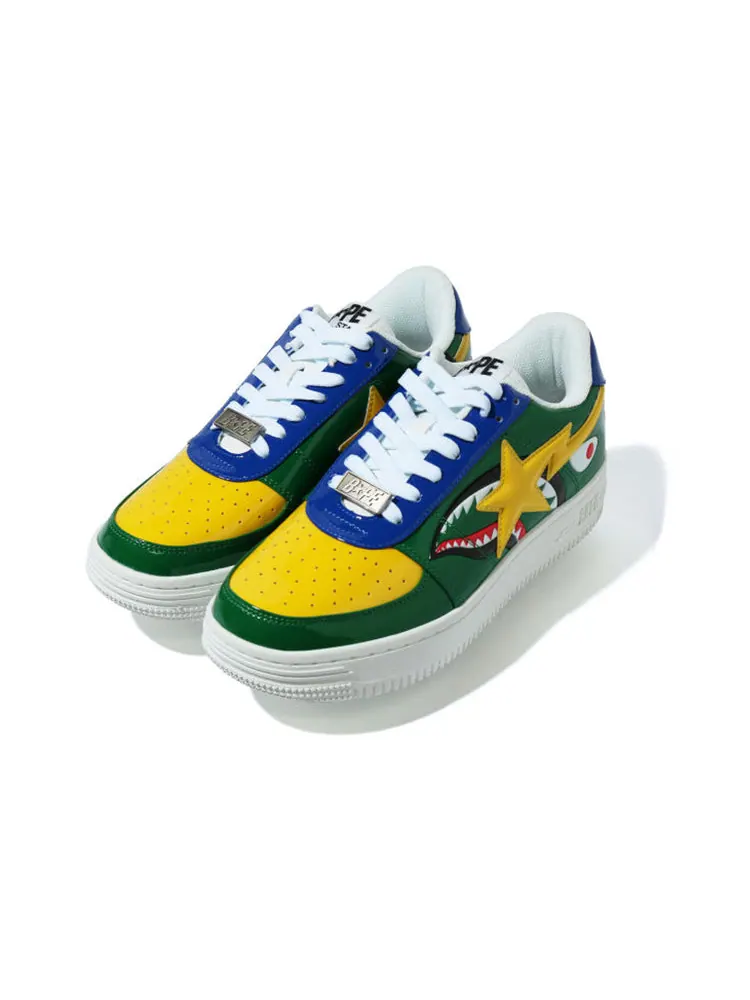 Кроссовки A Bathing Ape Bape sta Low M2 'Green Shark Face' — изображение 3 из 4, зеленый