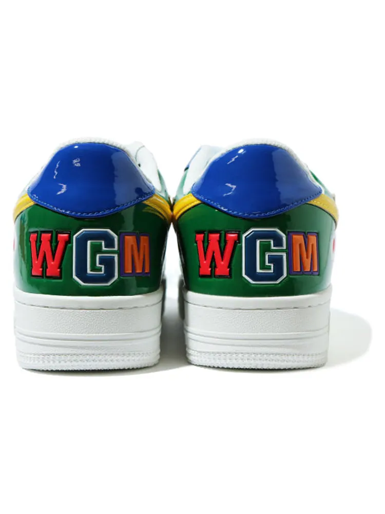Кроссовки A Bathing Ape Bape sta Low M2 'Green Shark Face' — изображение 4 из 4, зеленый