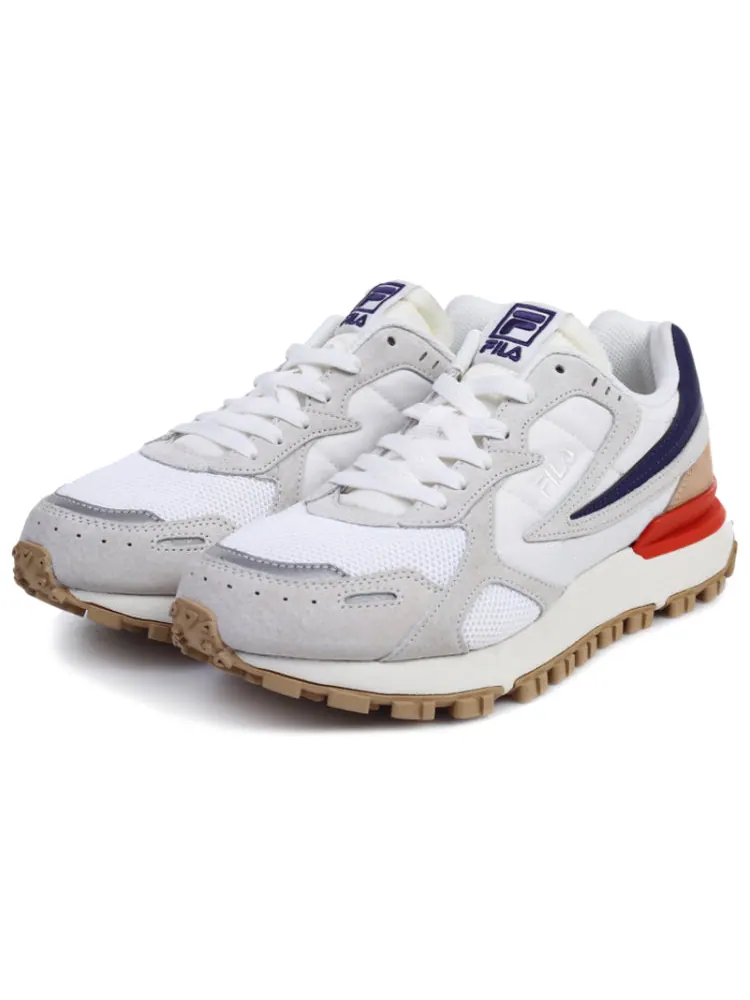 Спортивные кроссовки FILA x BTS Colorful Summer Collection Zagato Shoes Grey/Blue/Red — изображение 2 из 4, белый, серый
