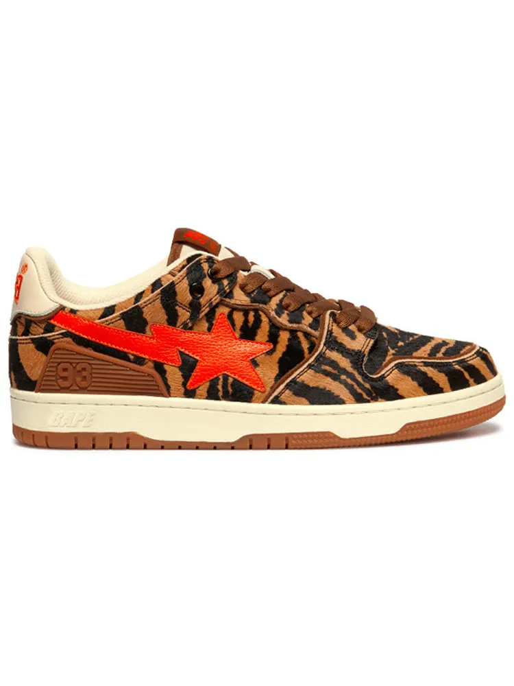 Кроссовки A Bathing Ape Sk8 Sta 'Black Brown' — изображение 2 из 4, коричневый