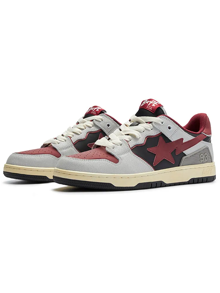 Кроссовки A Bathing Ape Sk8 Sta #4 'Red' — изображение 4 из 5, красный