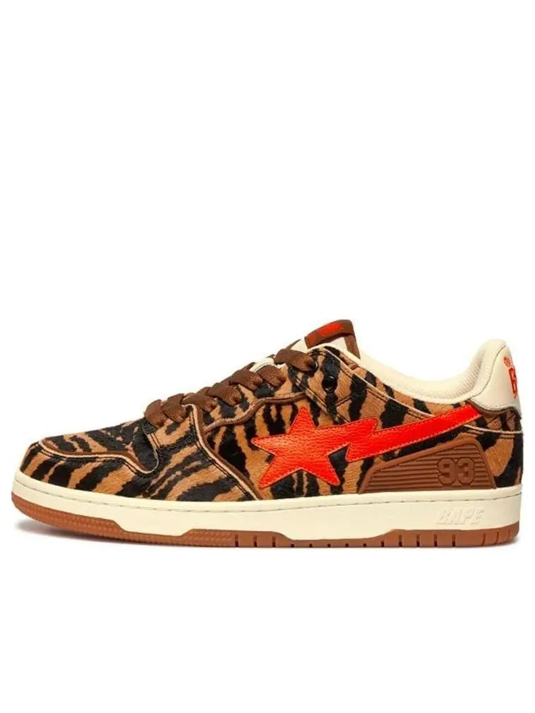 Кроссовки A Bathing Ape Sk8 Sta 'Black Brown' — изображение 1 из 3, черный