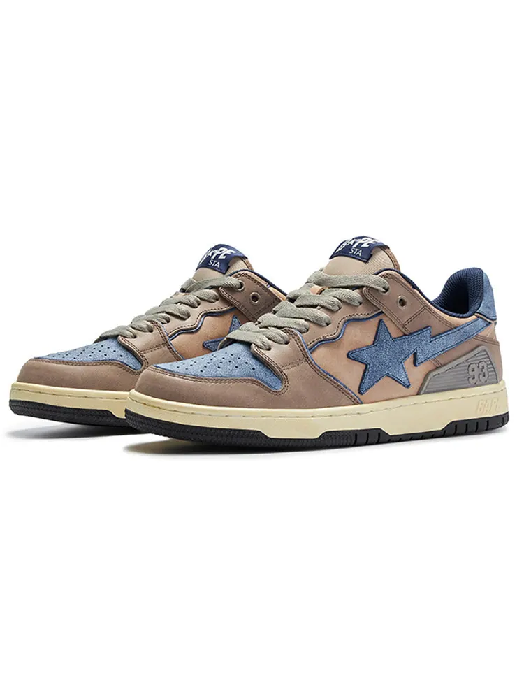Кроссовки A BATHING APE Sk8 Sta 'Gray Blue' — изображение 3 из 3