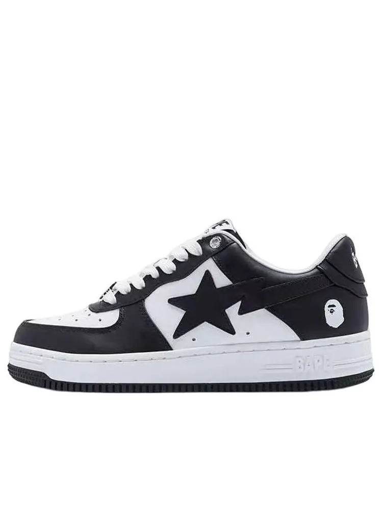 Кроссовки A BATHING APE Bape Sta 'Black White' — изображение 1 из 5