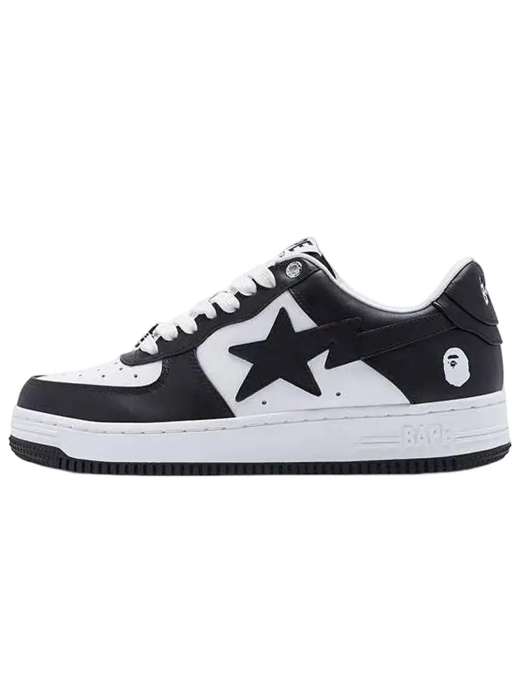 Кроссовки A BATHING APE Bape Sta 'Black White' — изображение 2 из 5