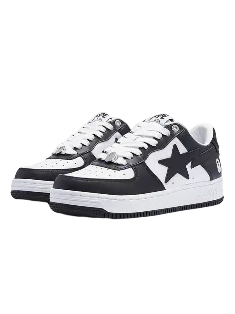 Кроссовки A BATHING APE Bape Sta 'Black White' — изображение 4 из 5