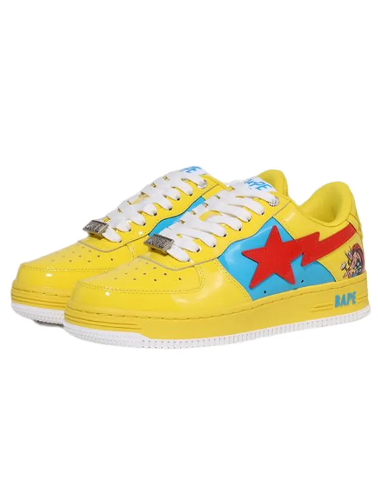 Кроссовки A Bathing Ape BAPE x Marvel Bape sta 'Thor' — изображение 4 из 5, желтый