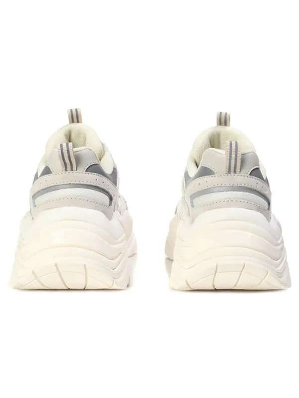 Кроссовки interation light 'white grey' Fila — изображение 3 из 4, белый, серый