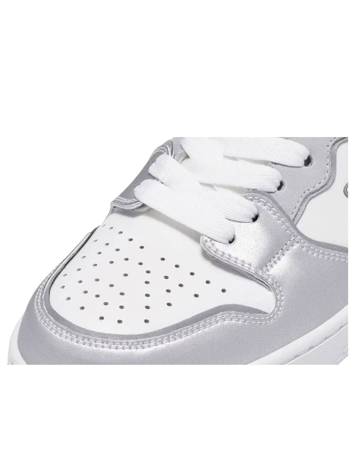 Мужские кожаные кроссовки Sk8 Sta A Bathing Ape — изображение 4 из 5, белый
