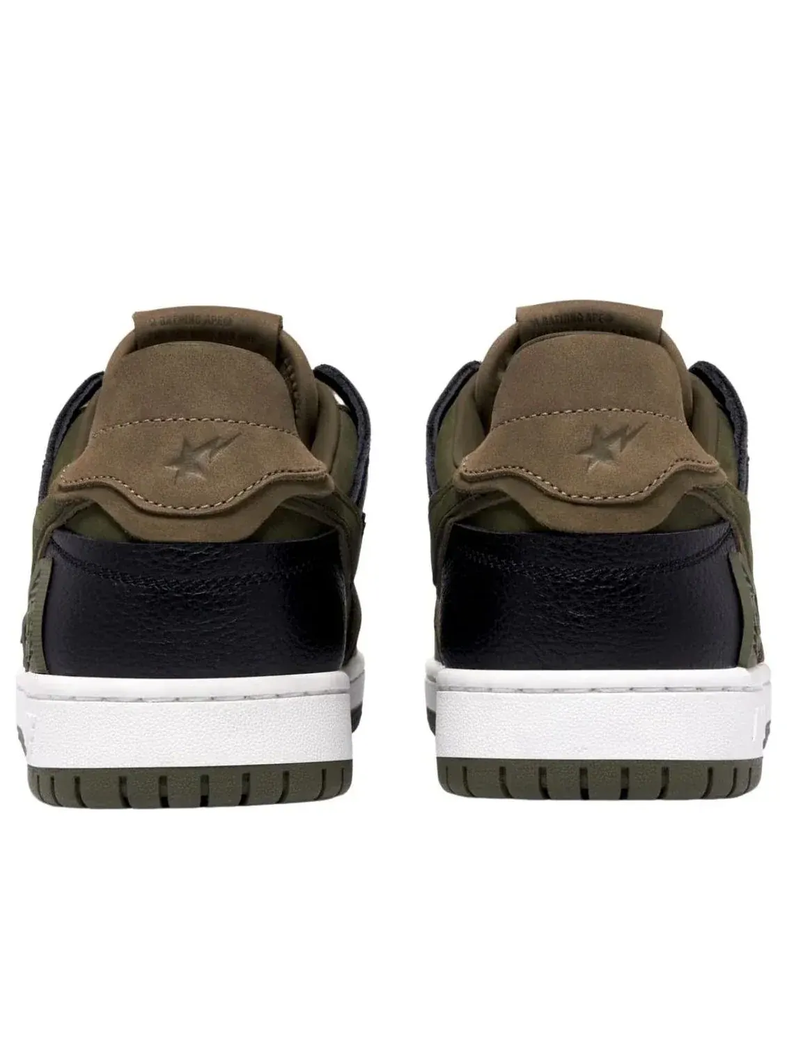 A Bathing Ape женские кроссовки Sk8 Sta #6 зеленые — изображение 4 из 4, оливковый зеленый