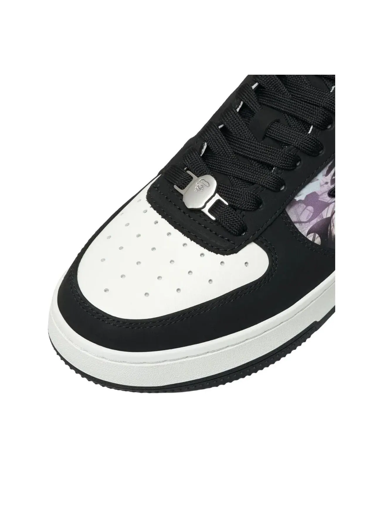 Мужские кроссовки с кожаным верхом Bape Sta A Bathing Ape — изображение 3 из 4, черный