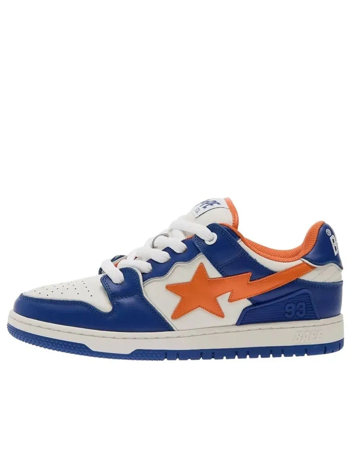 Мужские кроссовки с кожаным верхом A Bathing Ape Sk8 Sta Bold — изображение 1 из 4, синий