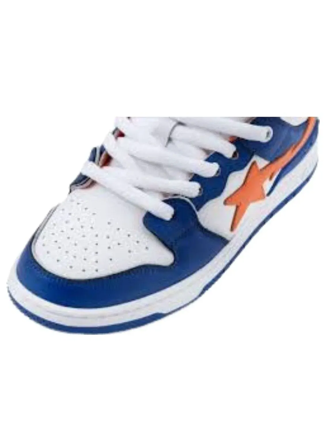 Мужские кроссовки с кожаным верхом A Bathing Ape Sk8 Sta Bold — изображение 4 из 4, синий