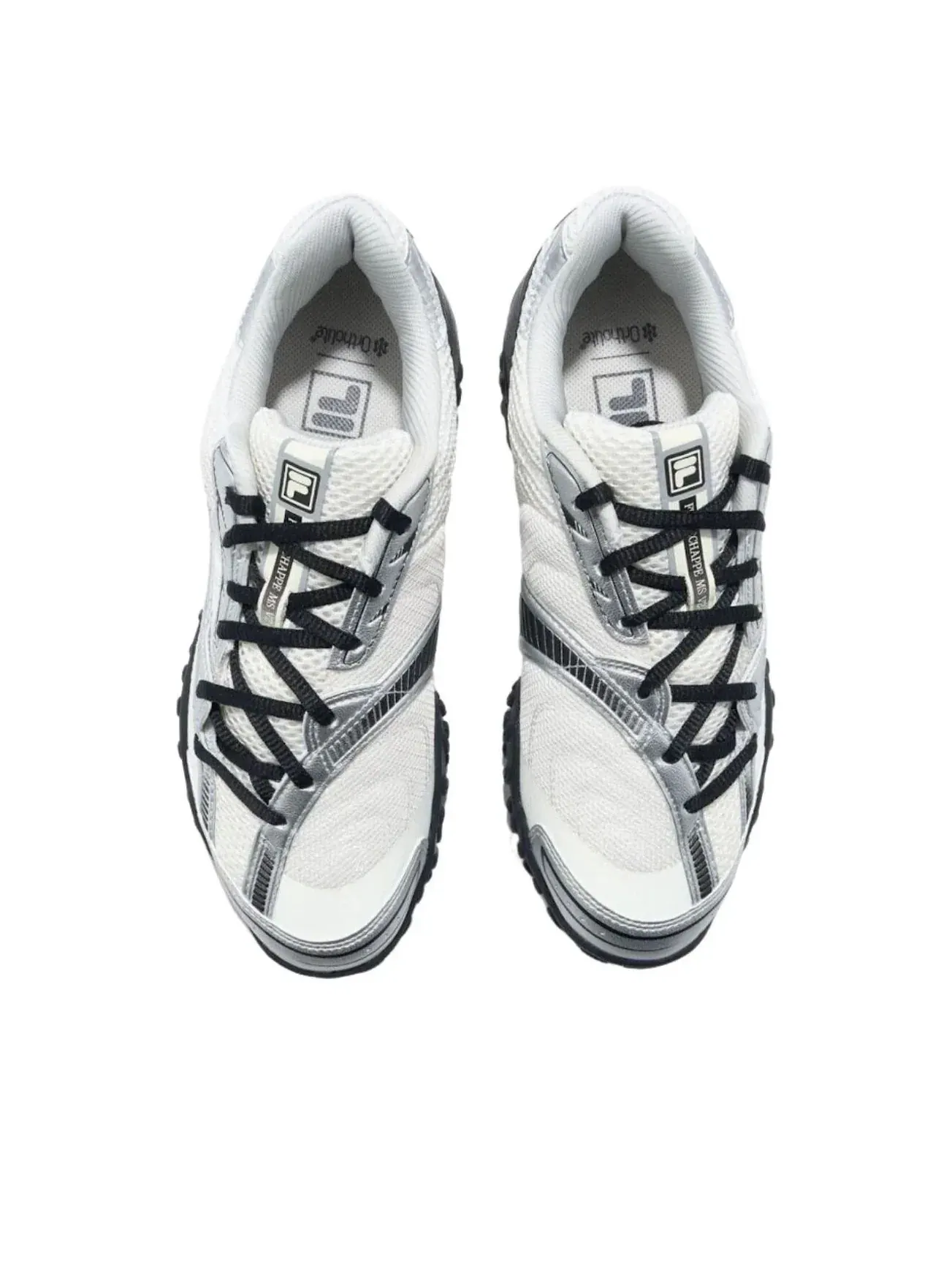 Кроссовки FILA x Cha Jeong-Won Echappe V2 'White Black Silver' — изображение 3 из 4, белый