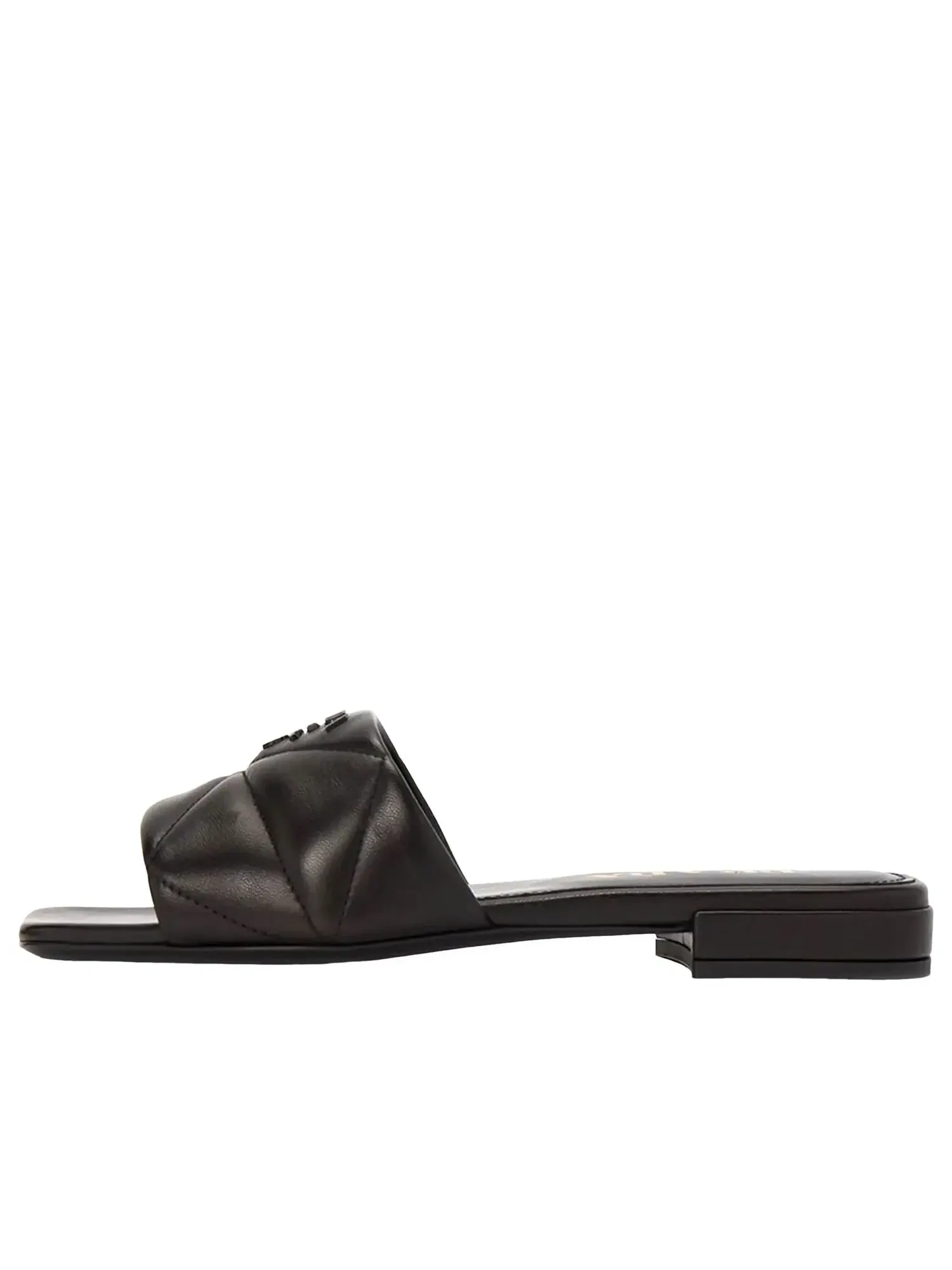 Стеганые сабо PRADA SS24 из кожи наппа — изображение 1 из 7, черный