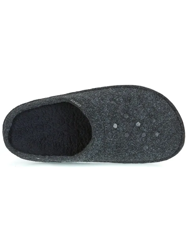Тапочки classic slipper casual black slippers Crocs — изображение 4 из 4, черный