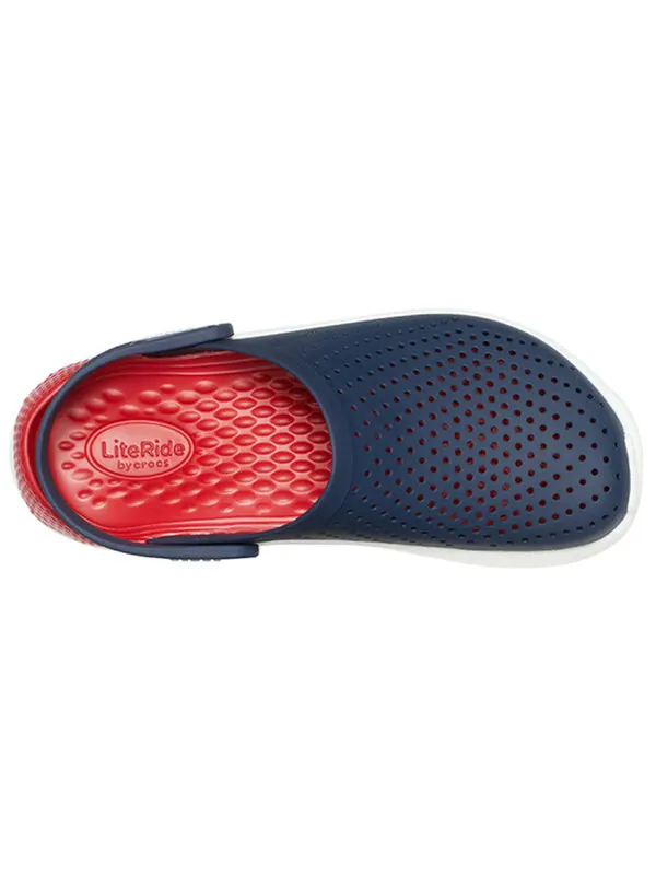 Сандалии literide shoe beach sandals blue red Crocs — изображение 4 из 4, синий/красный