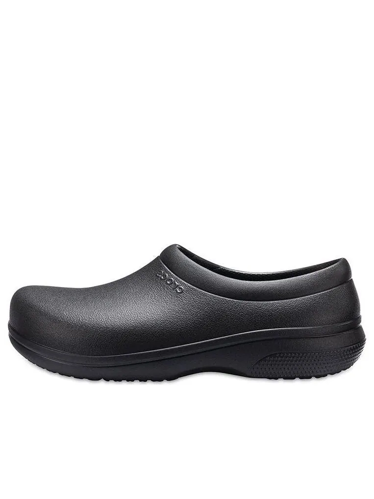 Crocs On The Clock Work Slip On 'Black' — изображение 1 из 7, черный
