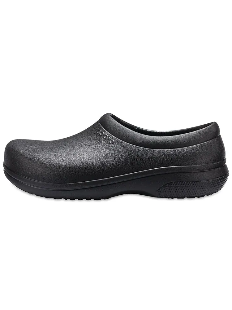 Crocs On The Clock Work Slip On 'Black' — изображение 2 из 7, черный