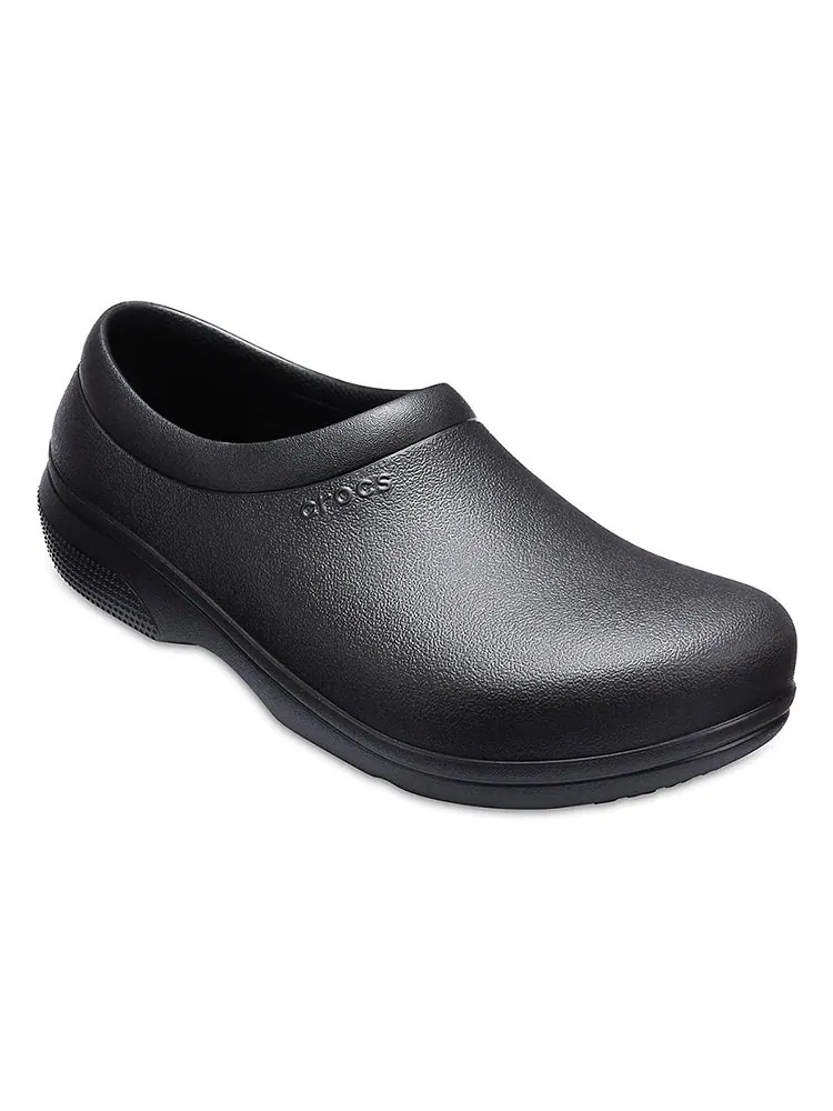 Crocs On The Clock Work Slip On 'Black' — изображение 4 из 7, черный