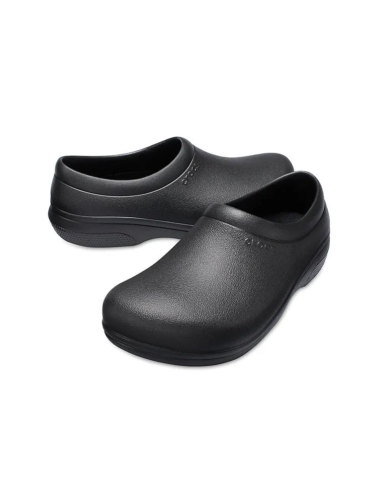 Crocs On The Clock Work Slip On 'Black' — изображение 7 из 7, черный