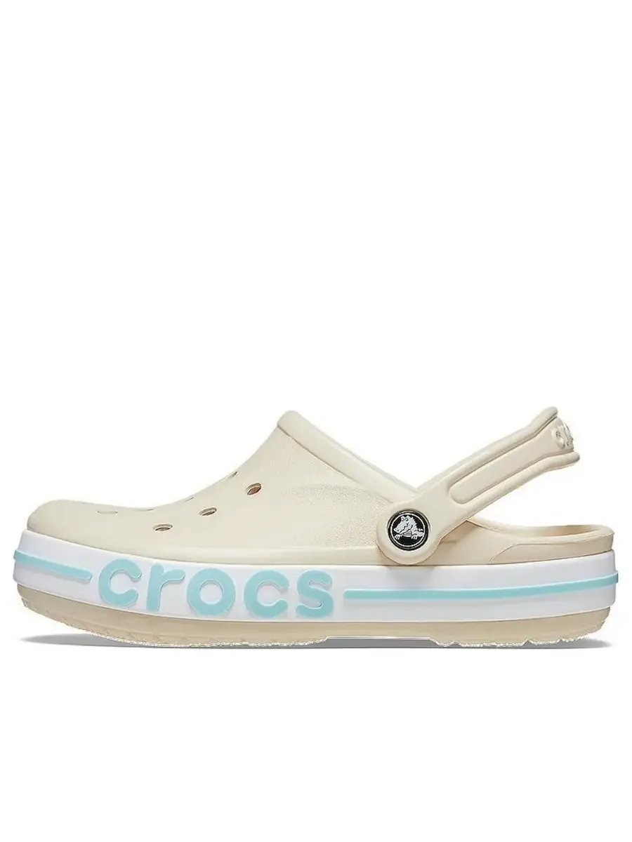 Кроссовки Crocs Bayaband Clog 'Beige Blue' — изображение 1 из 5, бежевый