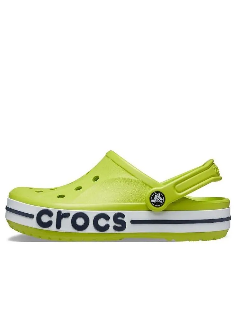 Сандалии Crocs Bayaband Clog 'Lime Punch' — изображение 1 из 7, зеленый