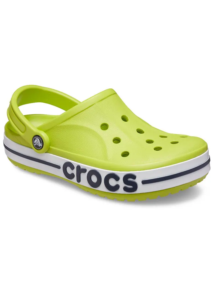 Сандалии Crocs Bayaband Clog 'Lime Punch' — изображение 4 из 7, зеленый
