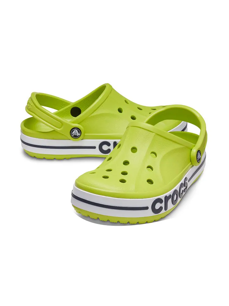 Сандалии Crocs Bayaband Clog 'Lime Punch' — изображение 5 из 7, зеленый