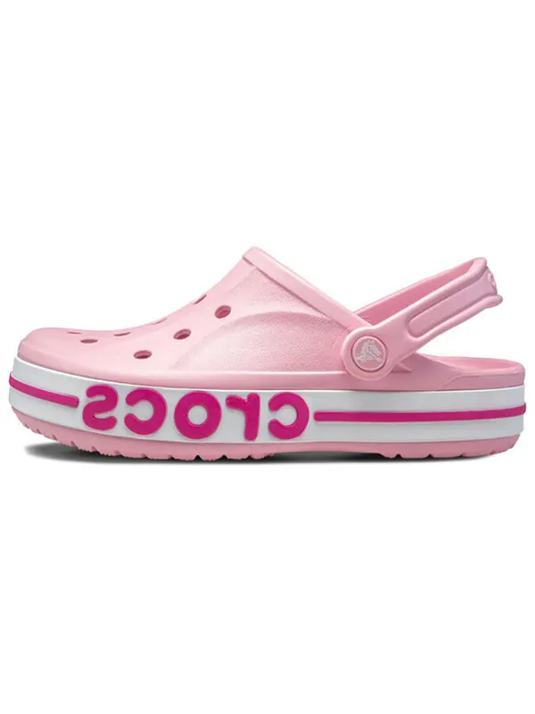 Сандалии classic bayaband clog 'pink' Crocs — изображение 2 из 4, розовый