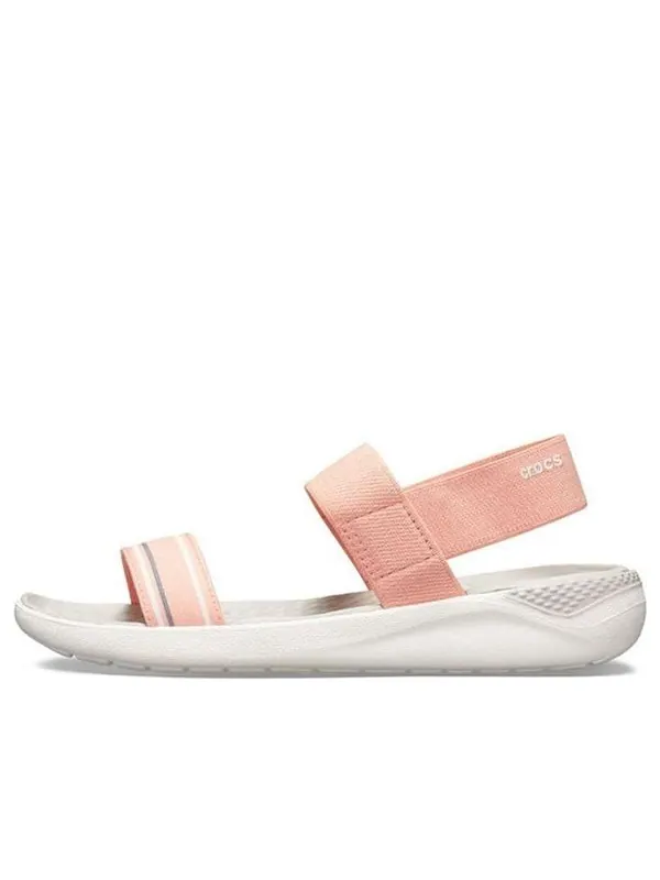 Сандалии literide pink sandals Crocs — изображение 1 из 4, розовый