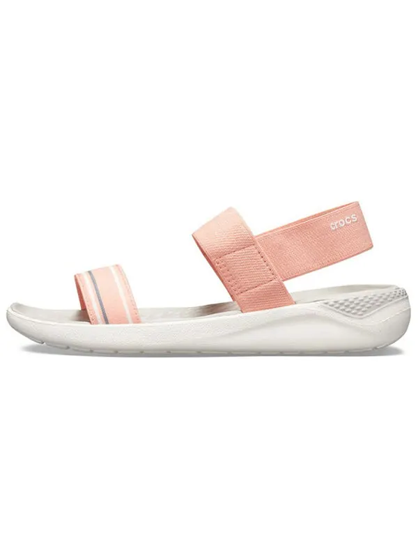 Сандалии literide pink sandals Crocs — изображение 2 из 4, розовый