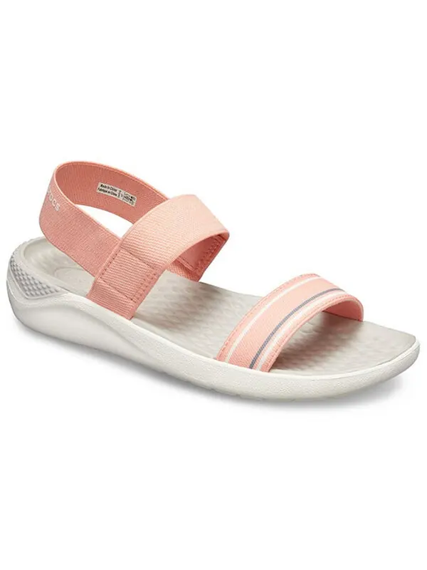 Сандалии literide pink sandals Crocs — изображение 3 из 4, розовый