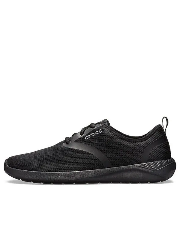 Кроссовки literide shoes fabric 'black' Crocs — изображение 1 из 4, черный