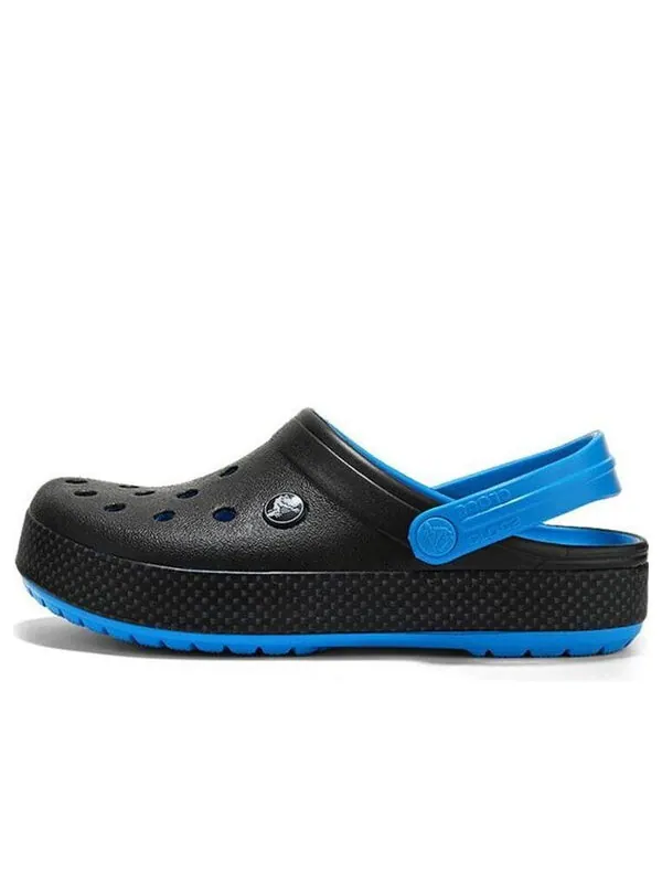 Сандалии wear-resistant lightweight cozy sports black blue sandals 'black blue' Crocs — изображение 1 из 4, черный/синий