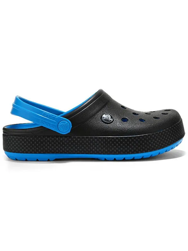 Сандалии wear-resistant lightweight cozy sports black blue sandals 'black blue' Crocs — изображение 2 из 4, черный/синий