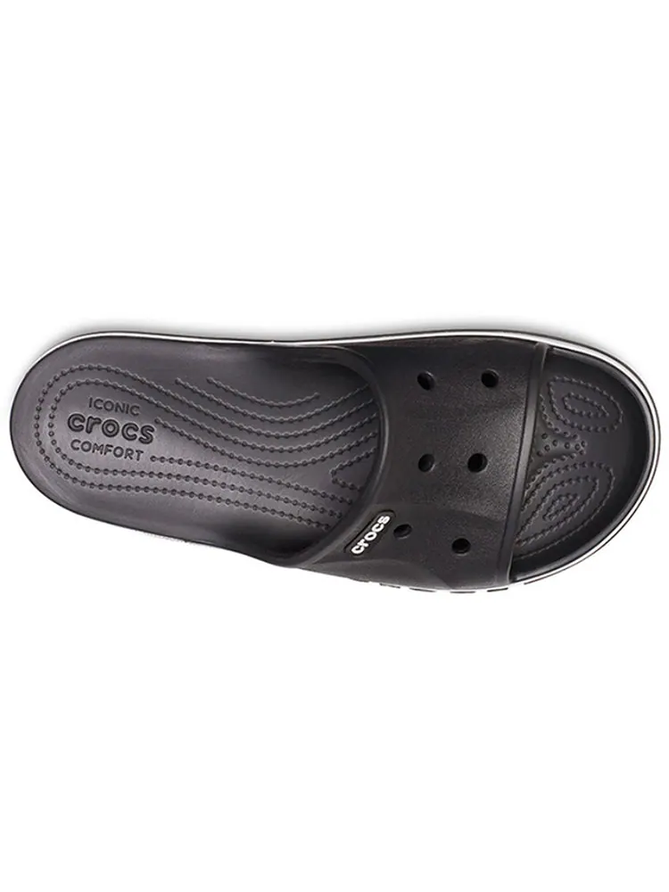 Шлепанцы Crocs Bayaband Clog Hollow Out Casual Black Slippers — изображение 3 из 3, черный
