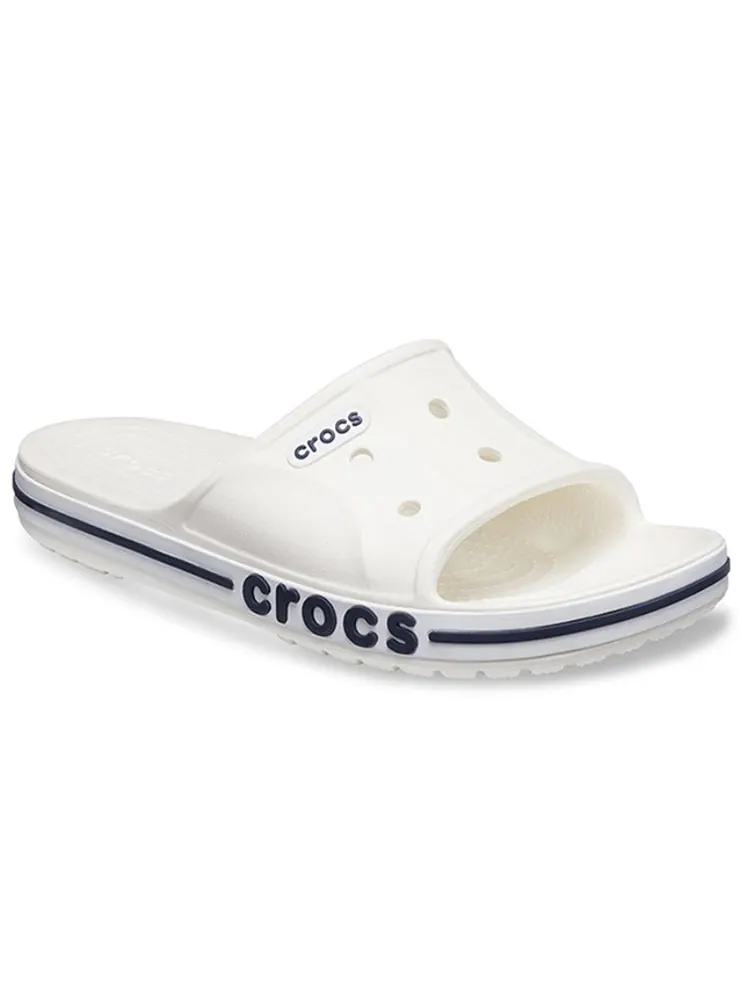 Шлепанцы Crocs Bayaband Clog White Unisex Slippers — изображение 3 из 5, белый